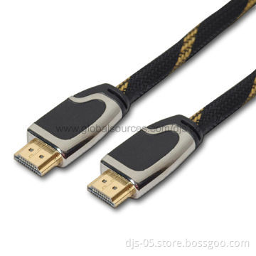 HDMI Metal Cable with Novelty Design and High Performance, RoHS Compliant, Supports 1080P
